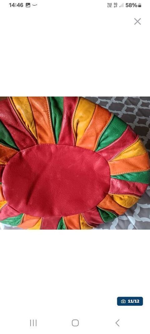 sac bourse cuir Courgivaux (51)