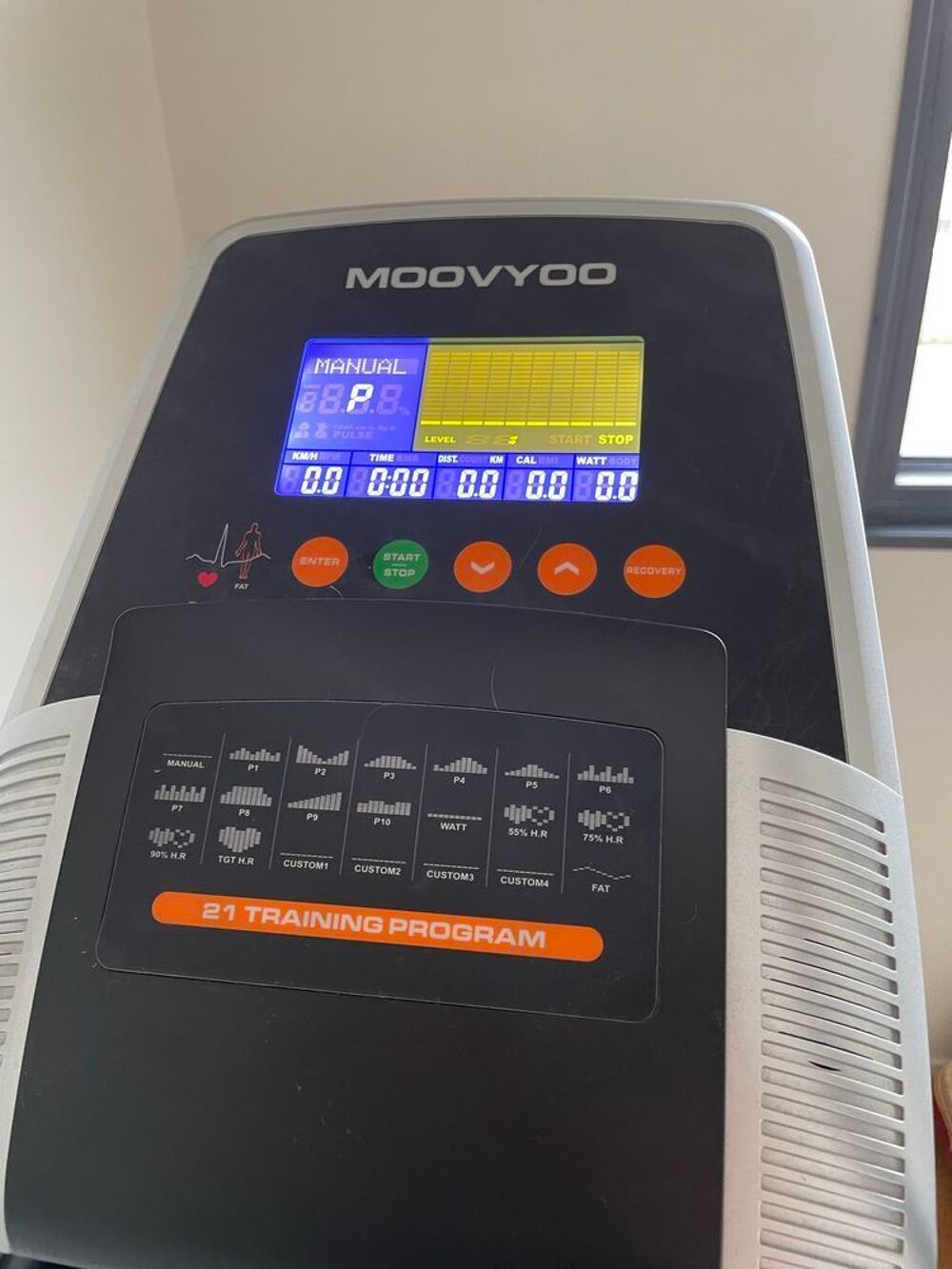 v&eacute;lo elliptique mooveo krypton Sports