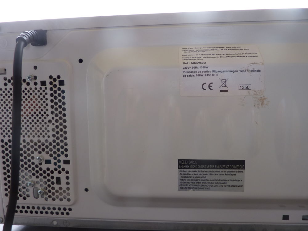 micro onde Electroménager