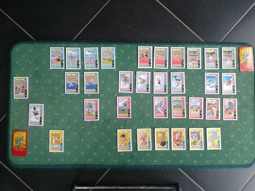 Cartes Auchan Looney Tunes La F&ecirc;te Du Sport 