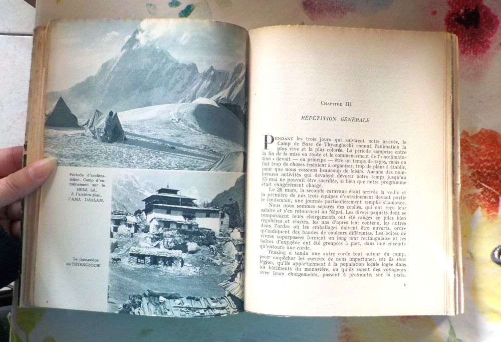 VICTOIRE SUR L'EVEREST par Sir John HUNT 1953 Livres et BD