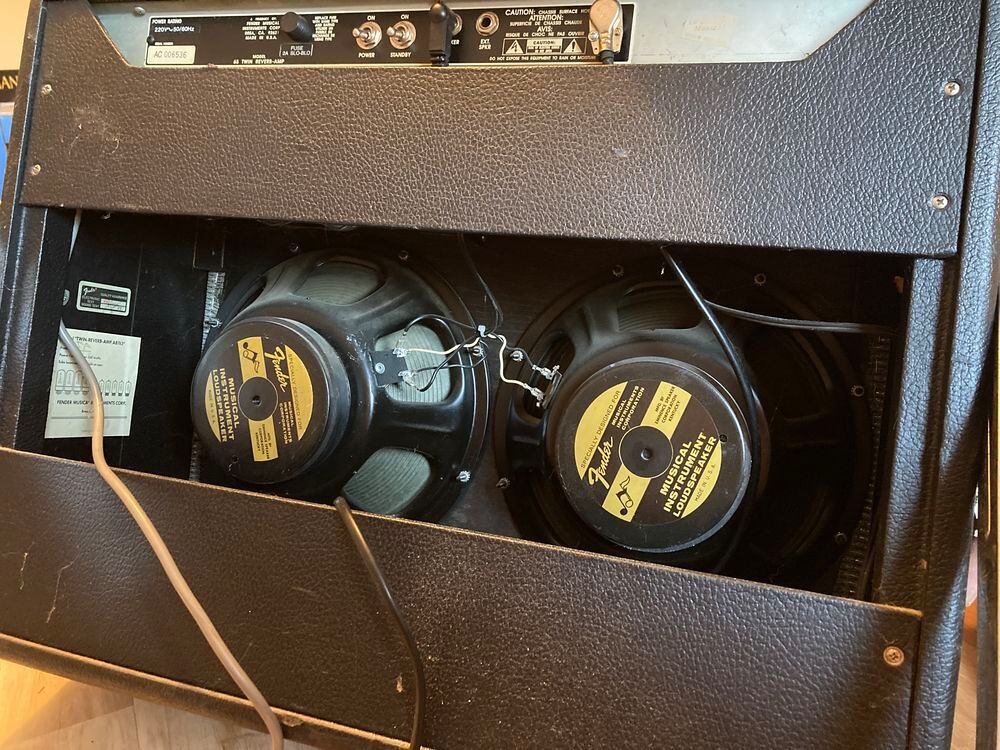 ampli Feder Twin Reverb 65 de 1991 - 1200 €. Instruments de musique
