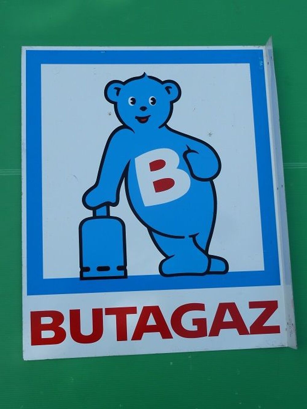 Plaque publicitaire BUTAGAZ 