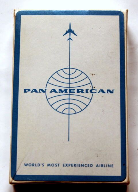PAN AMERICAN VINTAGE jeu de cartes publicitaire 10 Issy-les-Moulineaux (92)