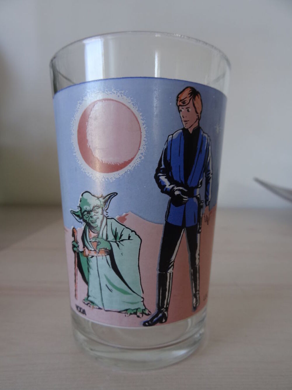 Lot verra Amora et badge,Star Wars,1983,Retour du Jedi,LFL 