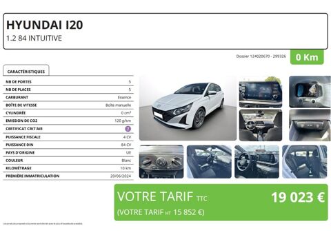 Annonce voiture Hyundai i20 19022 €