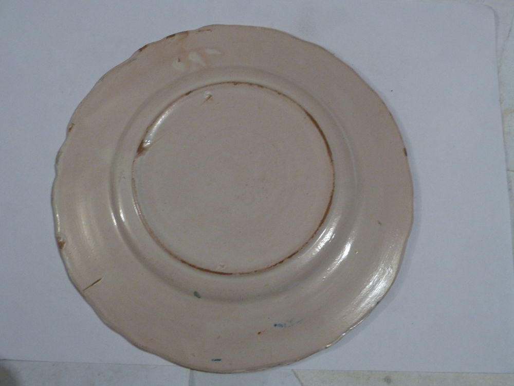 ASSIETTE HR QUIMPER BRETONNE ANCIENNE 