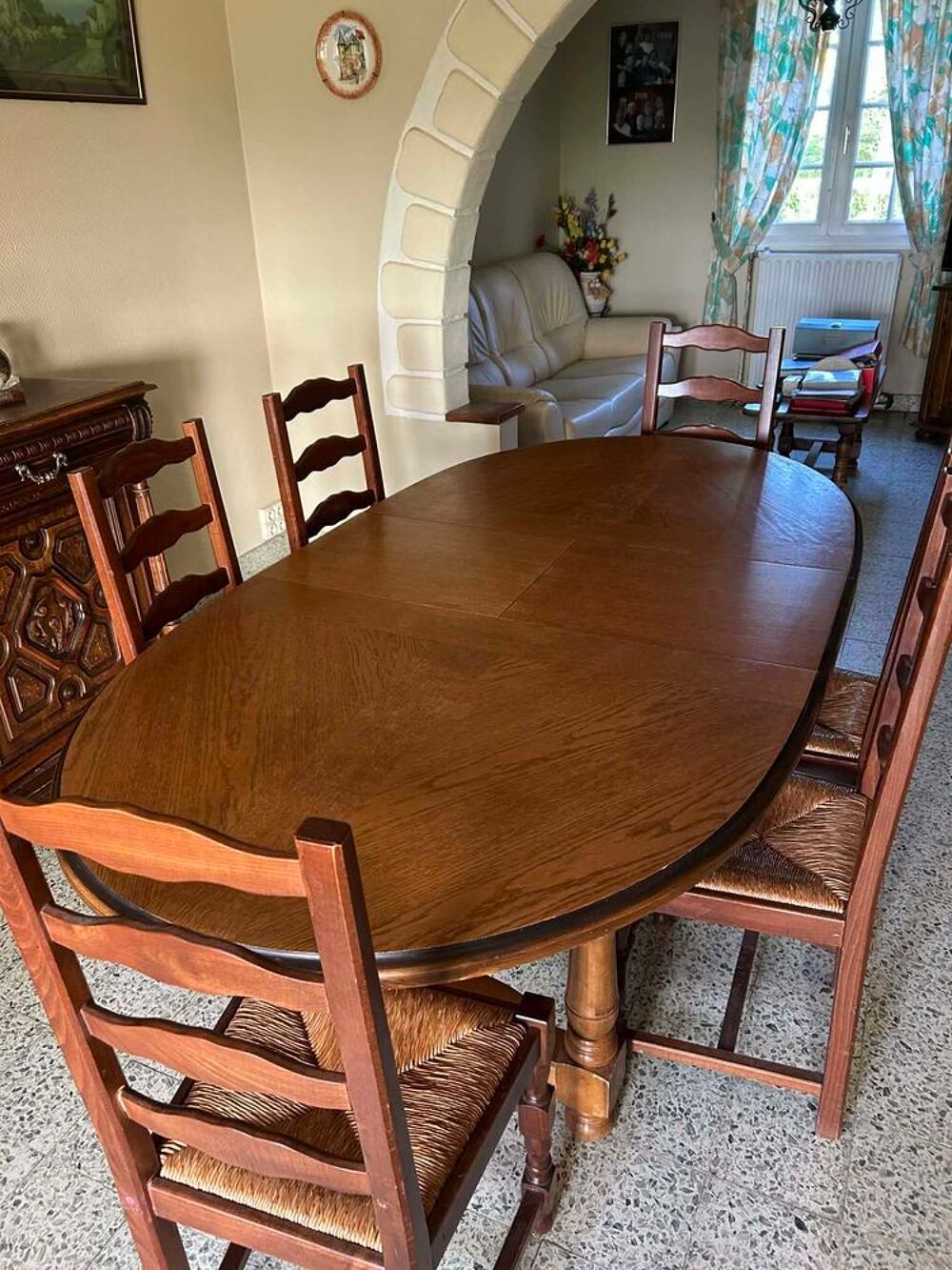 table et 6 chaises salle &agrave; manger Meubles