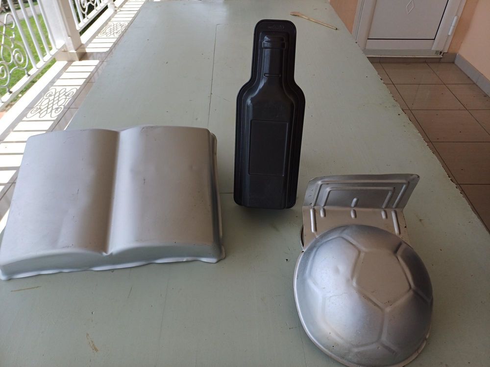 Lot de 3 moules d&eacute;coratifs pour tous vos &eacute;v&egrave;nements Cuisine