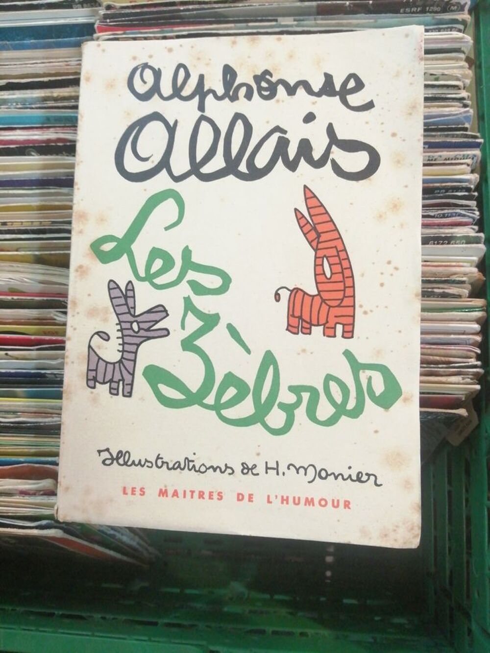 Les z&egrave;bres d Alphonse allais Livres et BD