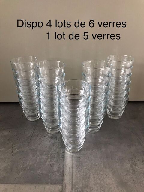 Lot verre à eau 2 Bischwiller (67)