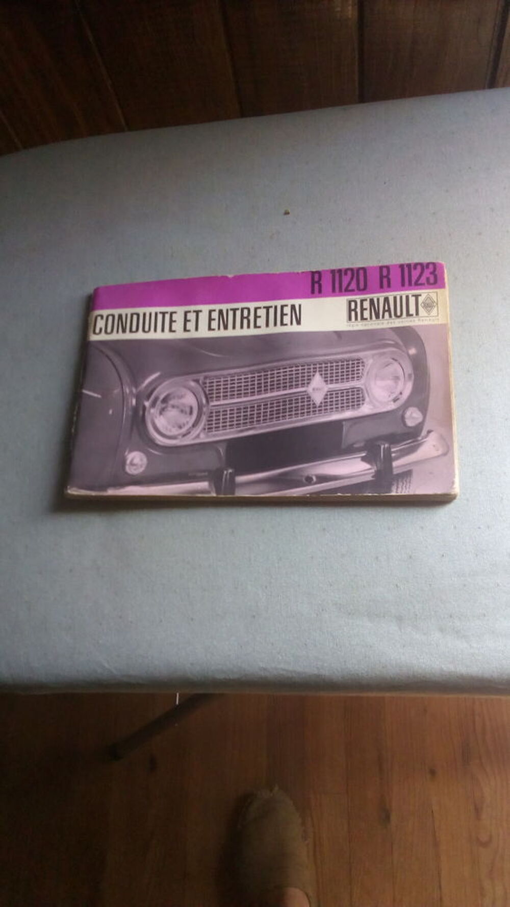 LIVRET D'ENTRETIEN RENAULT 4L 
