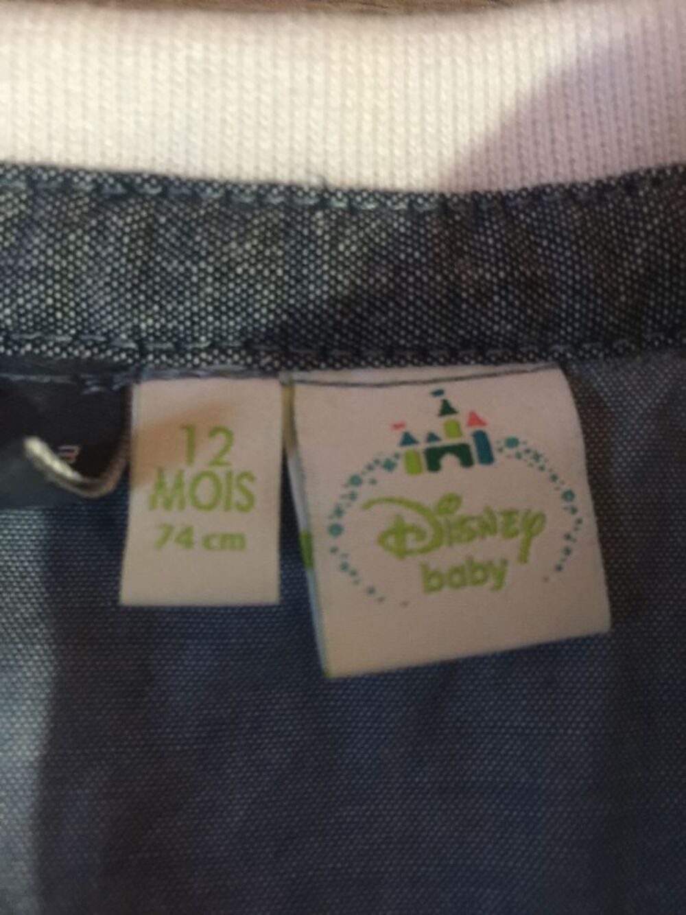 Chemise enfant gar&ccedil;on " Disney baby " Vêtements enfants