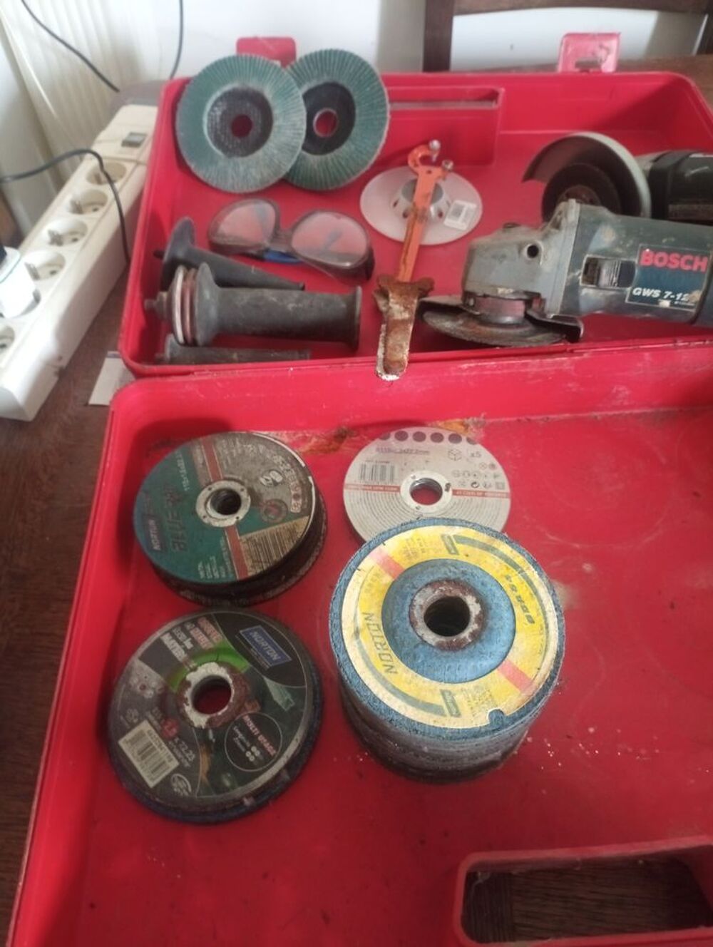 deux disqueuses une bosh et une wurts Bricolage