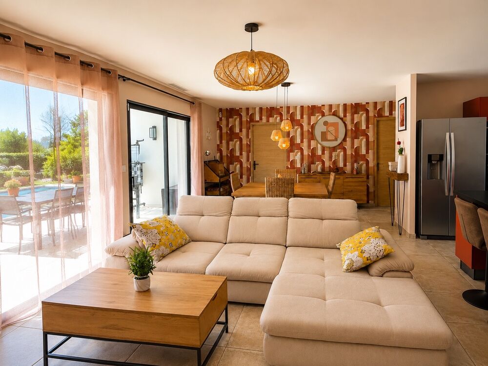 Vente Villa Maison récente 125 m² avec piscine, au c?ur d'une pinède Villemoustaussou