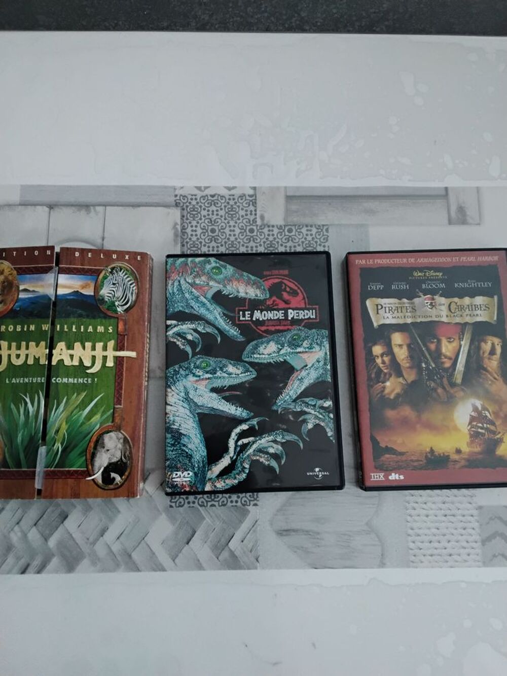 Lot de 3 dvd comme neuf DVD et blu-ray