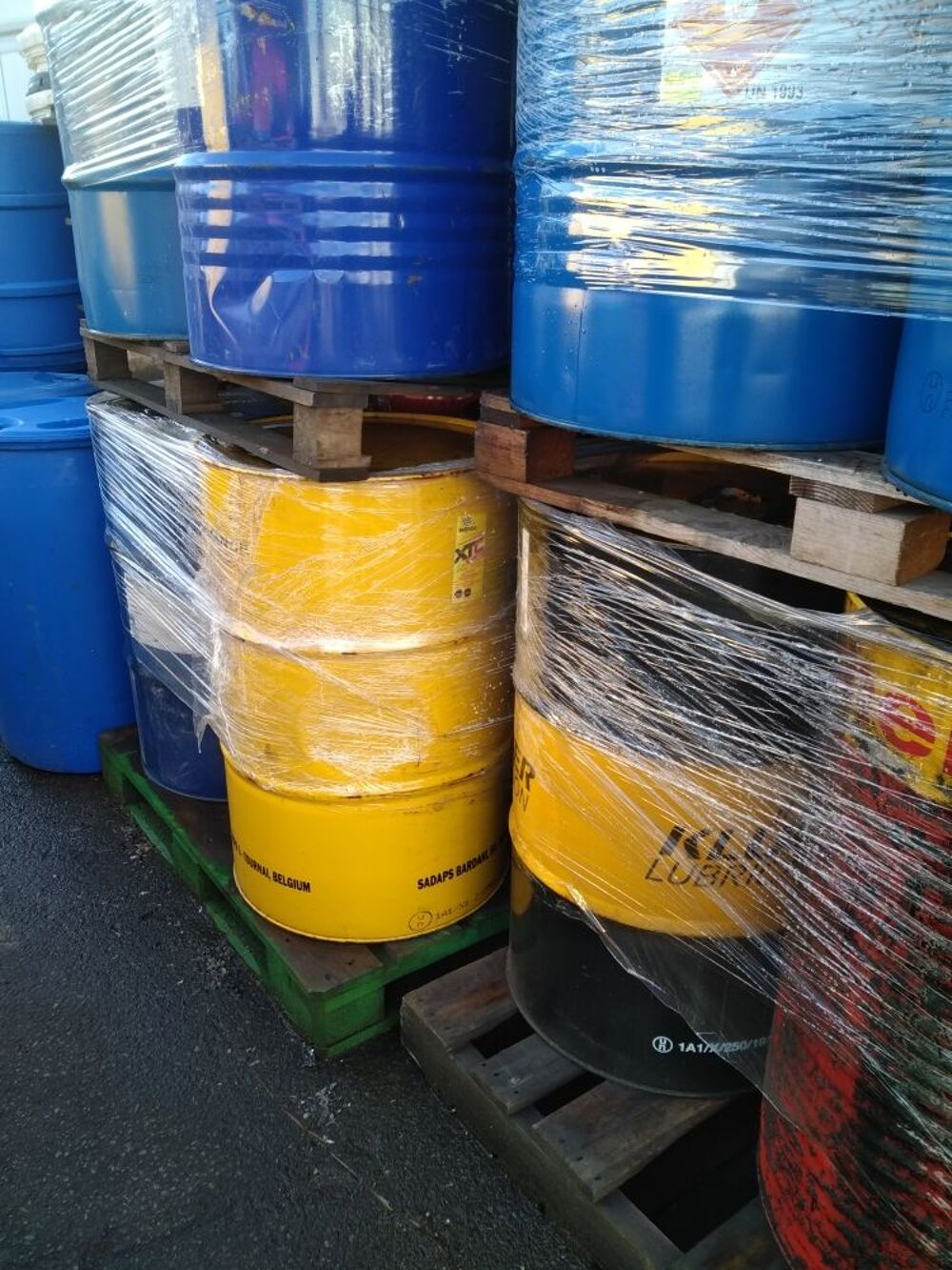bidon f&ucirc;t m&eacute;tal Bricolage