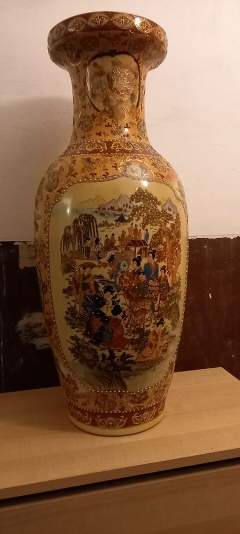 Vase cramique Art Japonais 60 Bousse (57)