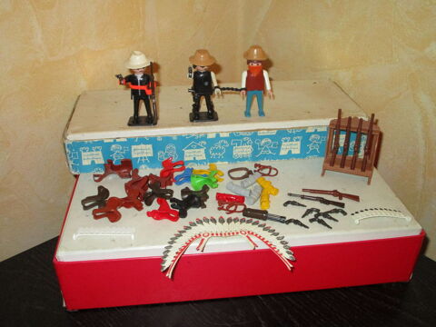 PLAYMOBIL CHAPEAU CASQUE+COWBOY 18 Villepinte (93)
