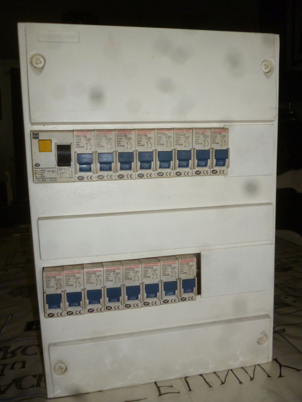 tableau &eacute;lectrique Bricolage