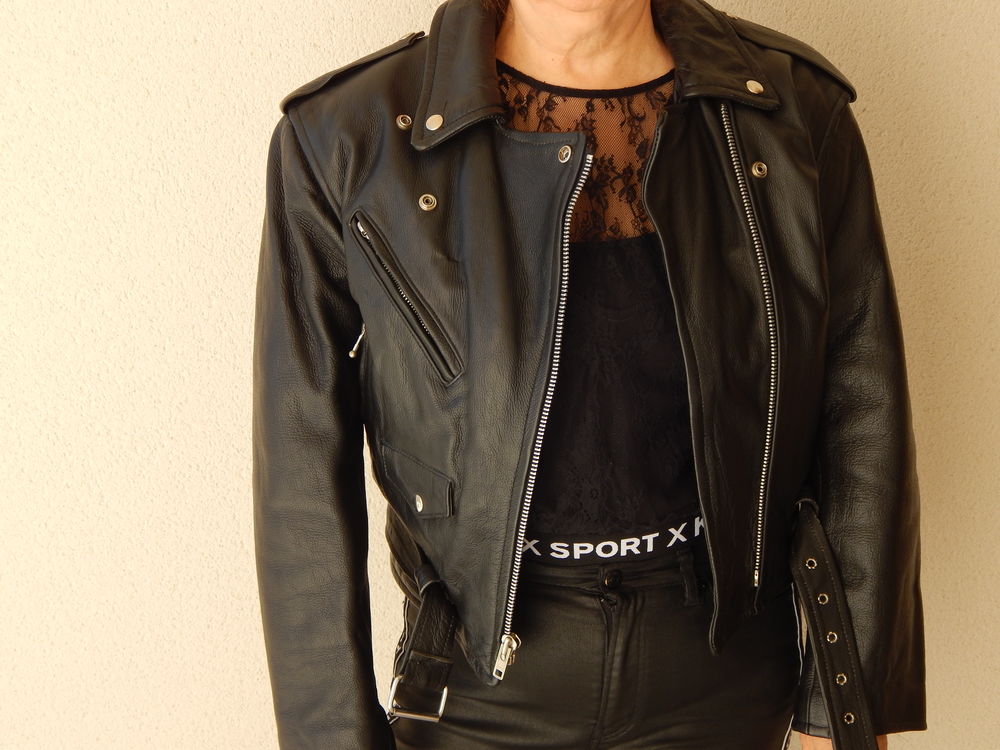 Blouson moto style perfecto Vêtements