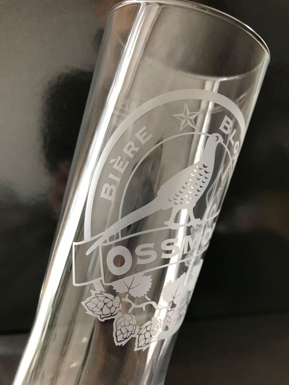 Verre &agrave; bi&egrave;re blonde Ossmond Cuisine