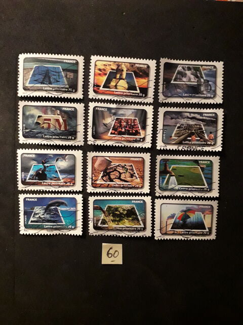 1Série complète de timbres 0,40€ la série./61 0.4 Les Forges (88)
