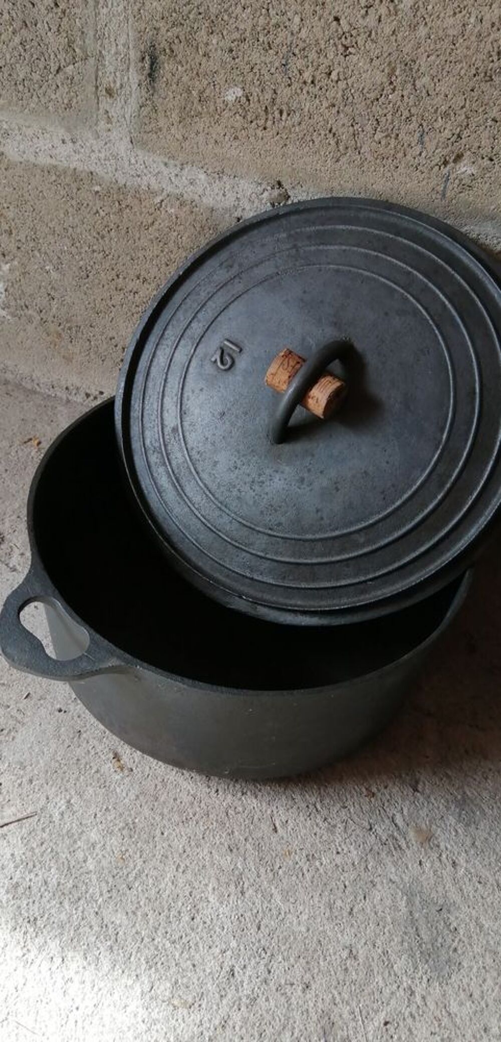 cocotte en fonte Electroménager
