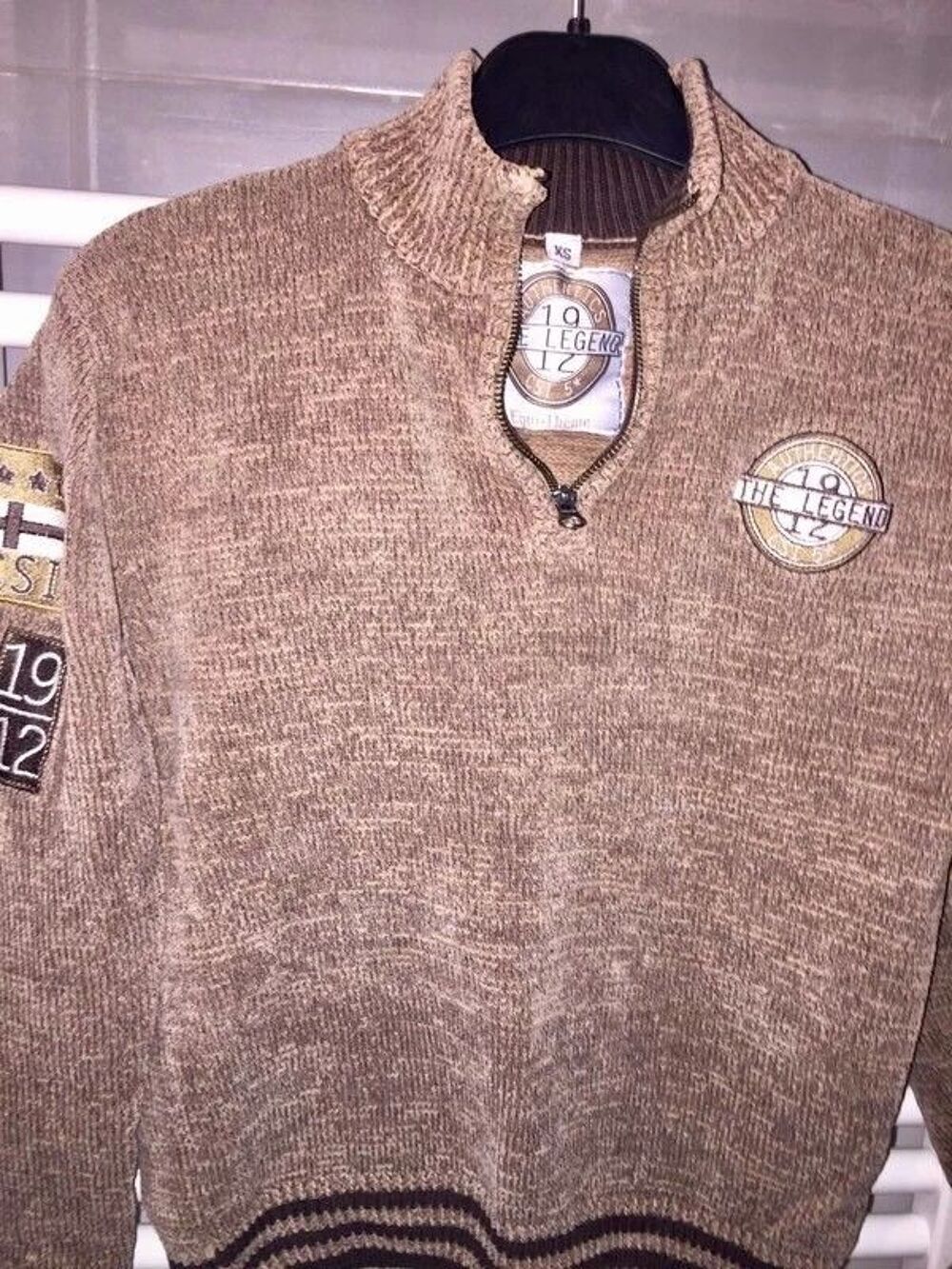 Pull &eacute;quitation de marque Equi theme taille XS en parfait &eacute;t Vêtements enfants