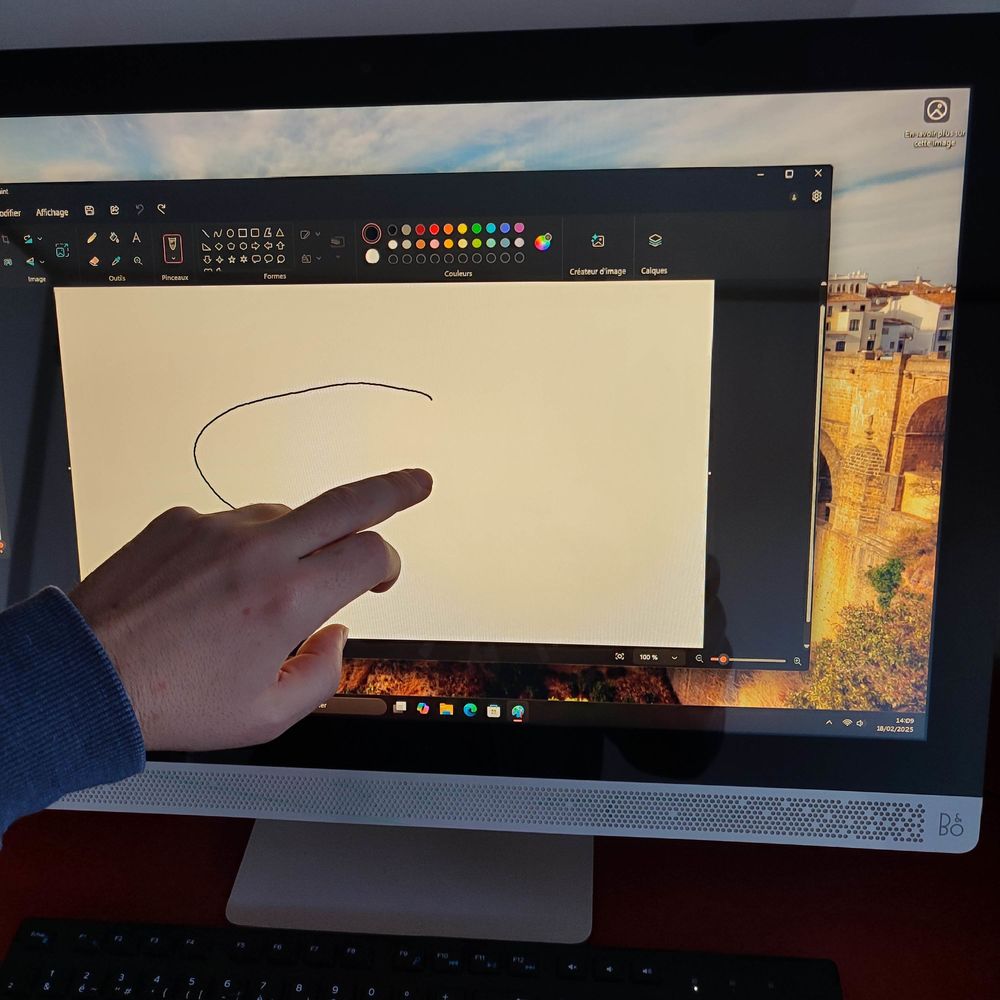 Pc Tout-en-Un HP Tactile Intel Core i3 4Go 1To Windows 11 Or Matériel informatique