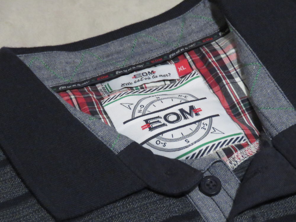 Lot de deux polos homme taille XL Vêtements