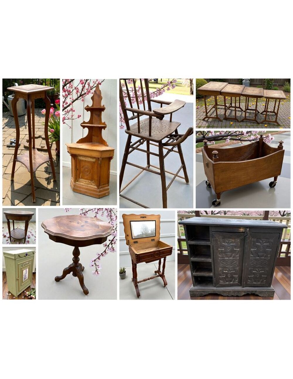 Divers meubles anciens Meubles