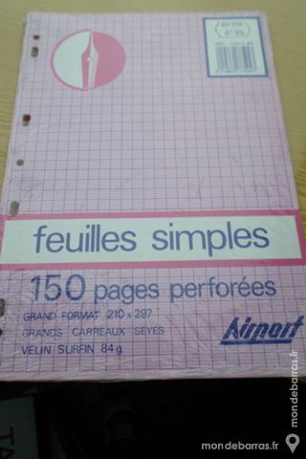 150 Feuilles mobile grands carreaux - Cuisine