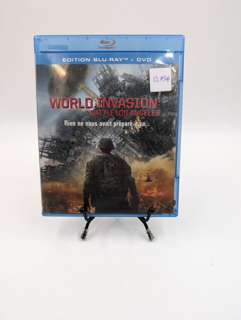 Film Blu Ray Disc World Invasion Battle Los Angeles en boite 1 Vulbens (74)