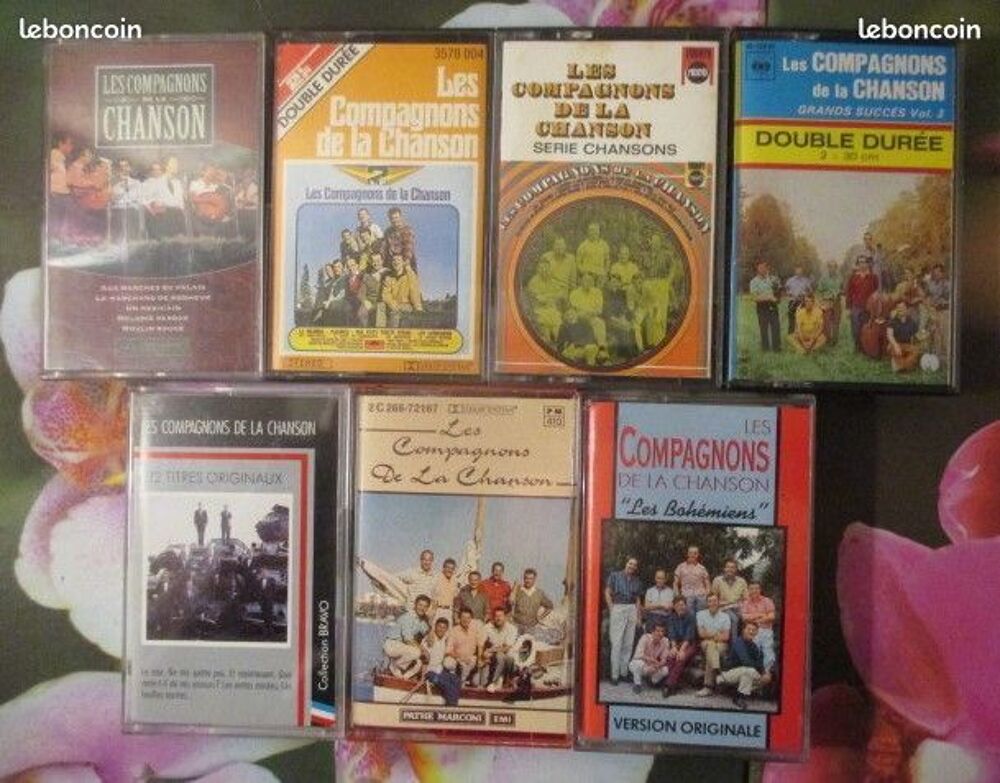 Cassettes audio Les Compagnons de la Chanson CD et vinyles