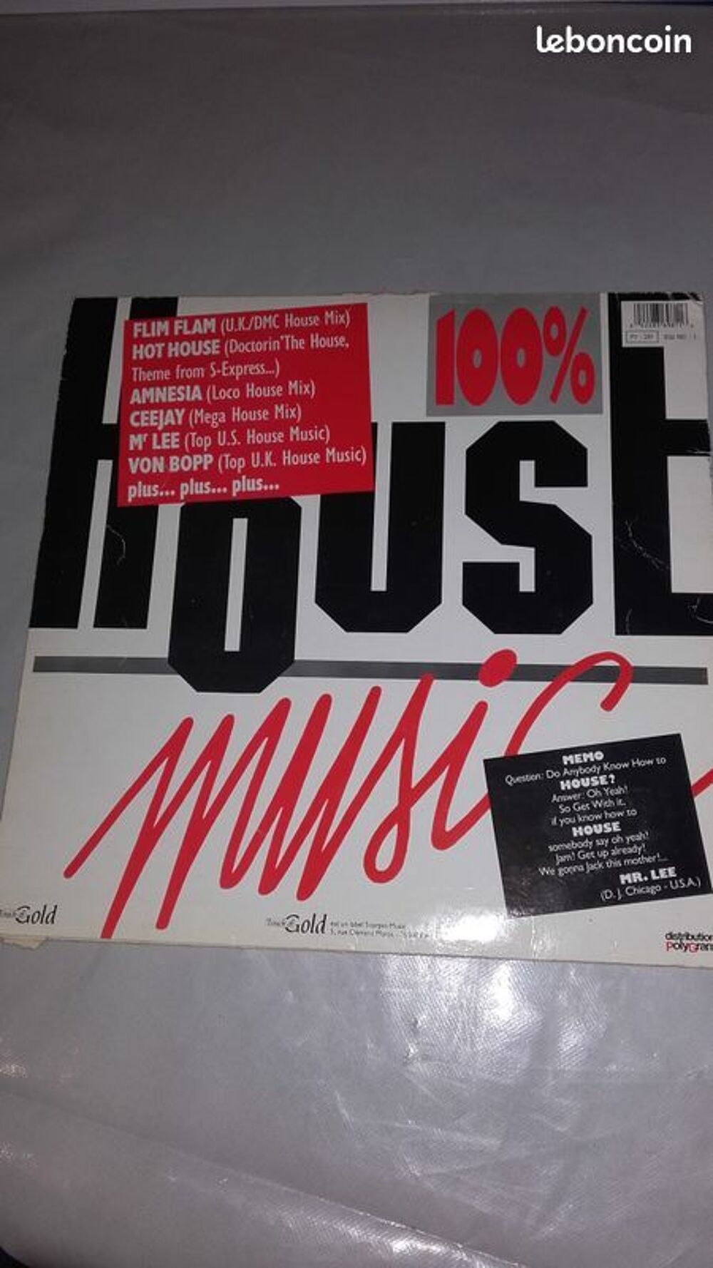 Vinyle 33 T de House Music CD et vinyles