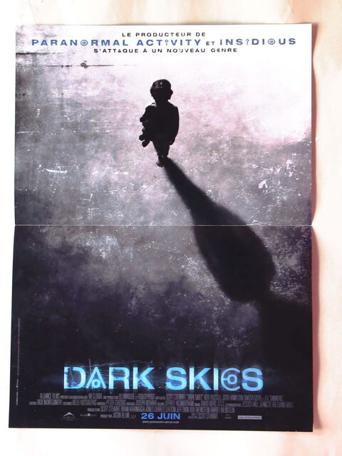 Affiche de cin�ma DARK SKIES 40x60 cm pli�e 9 Curtafond (01)