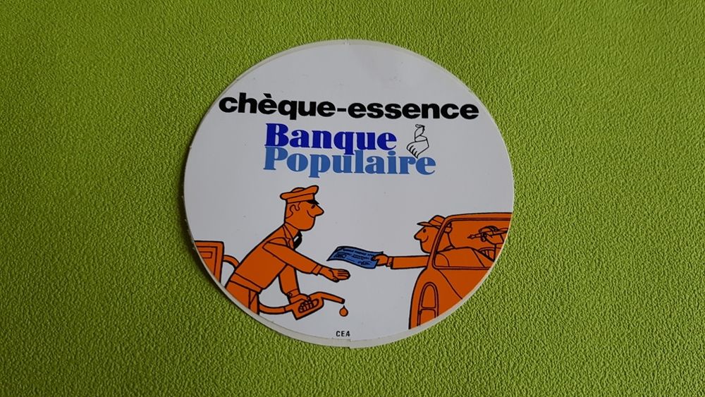 AUTOCOLLANT BANQUE POPULAIRE 
