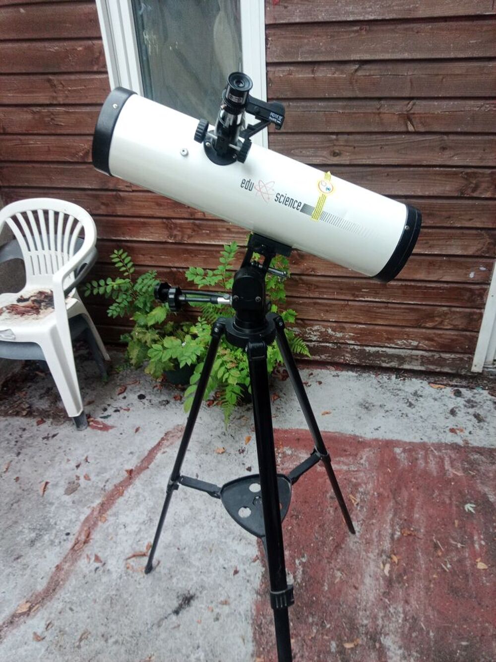 T&eacute;lescope 114/500 mm, avec oculaire et chercheur avec vis&eacute;e Sports