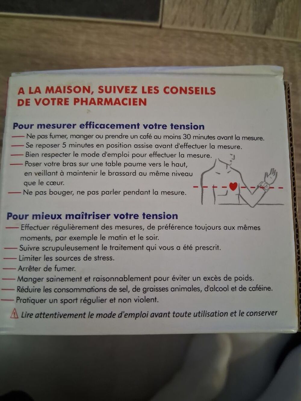 Tensiom&egrave;tre poignet Mat�riel informatique