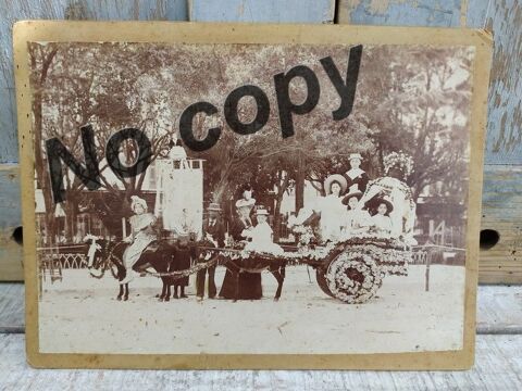 Ancienne Photographie Auguste Henry Nice F�te Enfantine 1896 35 Loches (37)