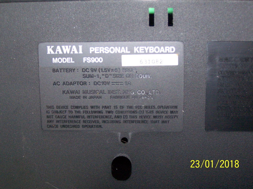  clavier Kawa&iuml; FS900 Instruments de musique