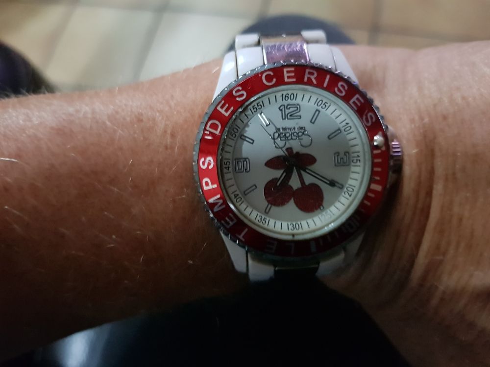 Montre temps des cerises hotsell