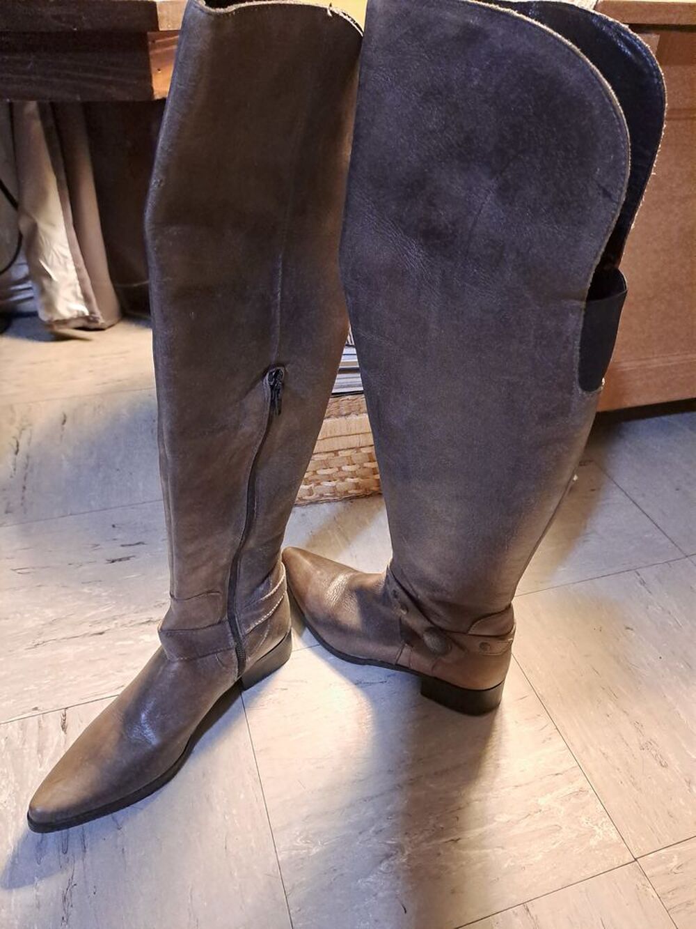 Belles cuissardes Chaussures