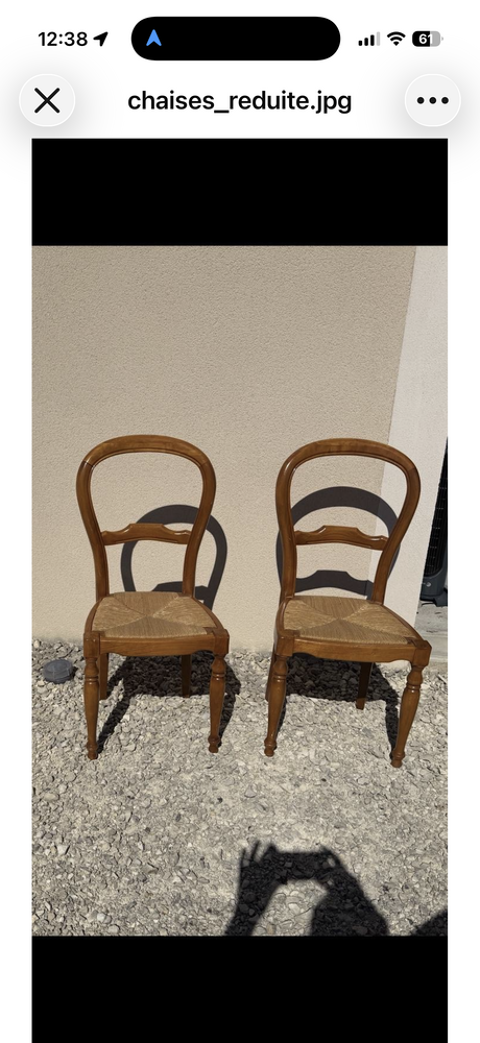CHAISE BOIS MASSIF Châteauroux (36)