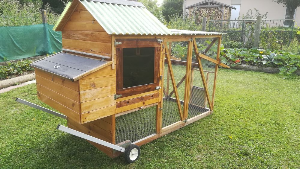 Poulailler mobile Jardin