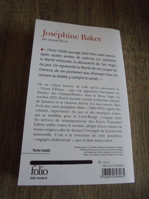 Joséphine Baker (101/108) 4 Tours (37)