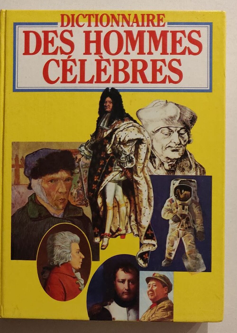 Dictionnaire des hommes c&eacute;l&egrave;bres Livres et BD