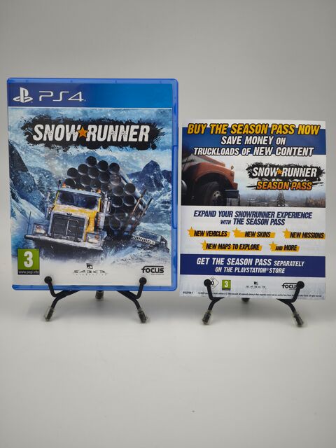 Jeu Playstation 4 Snow Runner en boite, complet 27 Vulbens (74)