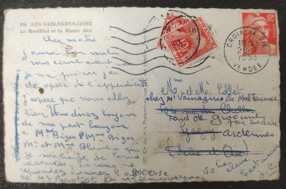 Carte postale ancienne 